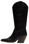 Fly London Women's WEDA184FLY Western Boot, Black, 2.5 UK