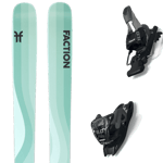 FACTION Pack ski Faction Dancer 3 Turquoise 25 + Fixations Mixte Bleu taille 188 2025