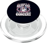 I Can't Hear You I'm in My Own Concert Unicorn Music Lover PopSockets PopGrip pour MagSafe