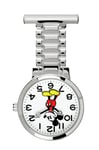 Disney Kid's Mickey Mouse FOB Silver Watch