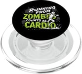 Zombie Apocalypse Humour Humour Humour Undead Quotes Survival Comedy PopSockets PopGrip pour MagSafe