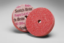 Scotch-brite™ rapid cut sammenpresset hjul rc-uw, 125 mm x 6 mm x 25 mm, 9c crs+