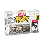 Funko Bitty Pop! Harry Potter - Lord Voldemort™, Draco Malfoy™ (Quidditch™), Bellatrix Lestrange™ et Une Mini-Figurine Mystère en Surprise - 2.2 Cm Collectionnable - Étagère Empilable Incluse