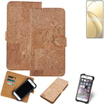 FOR Realme 12 Pro+ SMARTPHONE CASE COVER WALLETCASE CORK