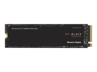 WD Black SN850 NVMe SSD WDS100T1X0E - SSD - 1 To - interne - M.2 2280 - PCIe 4.0 x4 (NVMe)