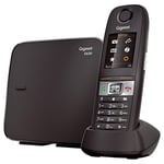 Gigaset e630 dect etanche et antichoc base+combiné téléphone analog/dect noir