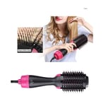 Brosse Soufflante Rotative 2 en 1 - One Step Sèche-Cheveux Brosse à Cheveux Electrique - Noir - 1000 Watt