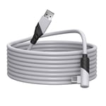 Cable link compatible avec Meta Quest 3S/Quest 3/Quest 2/Quest Pro/Pico 4 pour PC Steam VR Accessoires 5 mètres