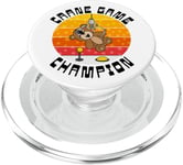 Champion du jeu de grue drôle PopSockets PopGrip pour MagSafe