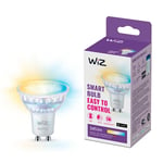 WiZ Smart LED-ljuskälla 4,7W GU10 GLAS TW 1PF/6