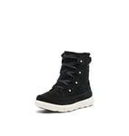 Sorel Womens Explorer Joan Wp Fashion Boot, Black Fawn, 7.5 UK