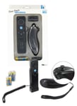 Wiimote + Nunchuk bluetooth noirs pour Wii