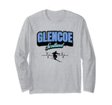 Glencoe Scotland s Heartbeat Ski Trip Long Sleeve T-Shirt