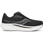 Saucony Ride 18 Mens Black/White