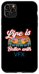 Coque pour iPhone 11 Pro Max Superviseur VFX / « Life Is Better With VFX! » Inscription amusante