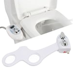 Bidet Toilet Sprayer Attachment Bathroom Dual Nozzle Cold Water Spray Adjustable