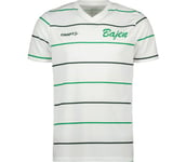 Bajen Warm Up T-shirt Unisex WHITE/HIF GREEN M