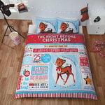 Rapport – Parure de lit The Night Before Christmas, Multicolore, King Size