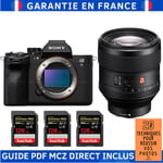 Sony A7R V + FE 85mm f/1.4 GM + 3 SanDisk 128GB Extreme PRO UHS-II SDXC 300 MB/s + Guide PDF MCZ DIRECT '20 TECHNIQUES POUR RÉUSSIR VOS PHOTOS