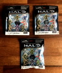 Halo Mega Bloks Series 1 - Figures Bundle X3 Blind Bags Mystery Packs ** NEW  **