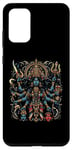 Coque pour Galaxy S20+ Kali Hindou Goddess Of Death Warrior Mother Fierce