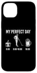 Coque pour iPhone 14 Plus My Perfect Day Coffee Metal Detector Beer