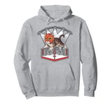 Lucha Libre Mexican Wrestler Mask Wrestling Luchador Pullover Hoodie