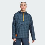 adidas Real Madrid Seasonal Half-Zip Windbreaker Men