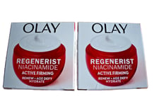 2X Olay - Regenerist Niacinamide - Active Firming DAY Cream - SPF 30 - 100ml ✅️