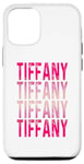 iPhone 12/12 Pro Tiffany First Name I Love Tiffany Vintage Groovy Birthday Case
