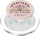 In My Kindle Era Botanical Flowers Book Lover PopSockets PopGrip for MagSafe