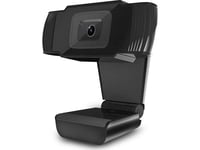 Powerton Powerton Hd Webcam Pwcam1 Webcam, 720P, Usb, Black