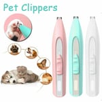 Plastic Electric Cordless Pet Dog Cat Grooming Clipper Hair Trimmer Shaver Razor