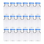 30 Pcs refillable dropper bottle Glass Medication Vial Glass Container Lid