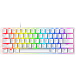 Razer Huntsman Mini - Mercury Edition - 60% Optical Gaming Keyboard (Clicky Purple Switch)