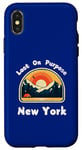 Coque pour iPhone X/XS Lost On Purpose Tenue de voyage de vacances New York