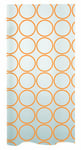 Spirella Ando Rideau de douche Plastique PEVA opaque- Orange 180 x 200 cm