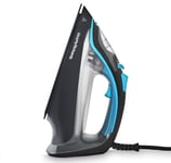 Morphy Richards 300303 Steam Iron Intellitemp Non-Drip 2400W Black & Blue