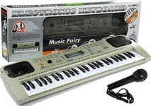 Lean Sport Keyboard Mq807 Organy Pianinko + Mikrofon Usb