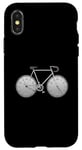 Coque pour iPhone X/XS Horloge de vélo Keep Time Watch Lover