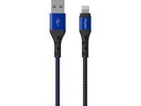 Energizer Usb Cable Energizer Ultimate - Usb-A To Lightning Connection Cable Mfi Certified 2M (Blue)