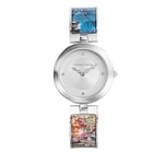 Christian Lacroix Femme Analogique Quartz Montre avec Bracelet en Acier Inoxydable CLWE28