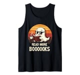 Cute Ghost Book Read More Books Funny Teachers Halloween Tank Top