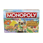 Hasbro Gaming Monopoly édition Animal Crossing New Horizons, Plateau de Jeu pour Enfants, à partir de 8 Ans, Jeu Amusant pour 2 à 4 Joueurs, Multicolore, L