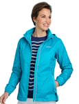 Ladies Packaway Waterproof Jacket (Breathable Mesh With Adjustable Hood, Taped