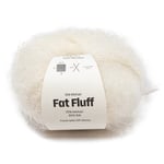 Mohair Silk Fat Fluff 25 gr Fresh Milk white A777 Adlibris