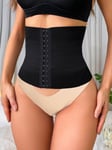 Solid Waist Trainer·Musta·XXL