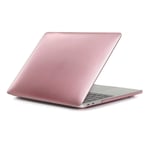 MacBook Air 13 (2020/2019/2018) - Hard cover front+bagside - Rosa guld