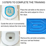 Cat Toilet Trainer Cat Toilet Tool Pet Cat Toilet With 5 X Toilet Pad For