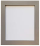 FRAMES BY POST Metro Light Grey Picture Photo Frame Plastic Glass 50 x 70 cm, 50cm x 70cm